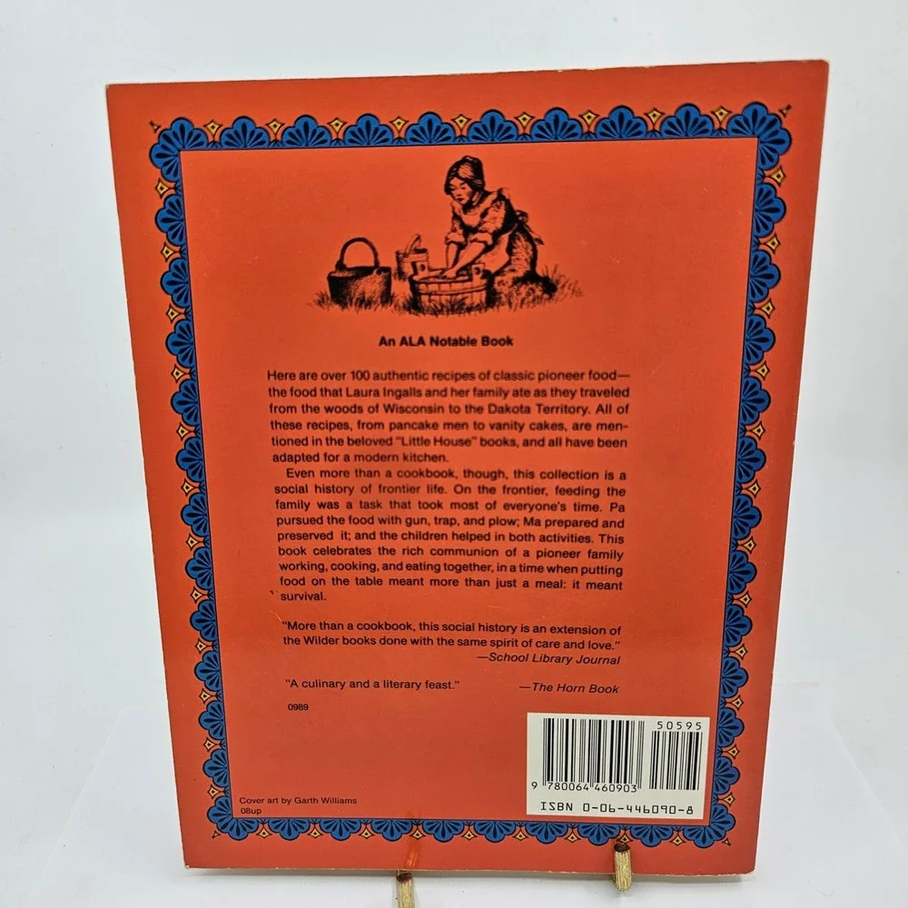 The Little House Cookbook Frontier Foods Laura Ingalls Wilder Barbara Walker